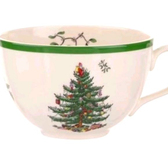 Spode Christmas Tree Jumbo Cup & Lid (1) - Picture 2 of 10